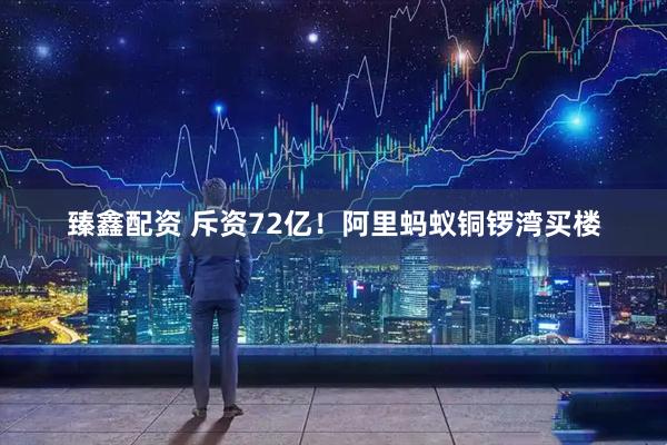 臻鑫配资 斥资72亿!阿里蚂蚁铜锣湾买楼