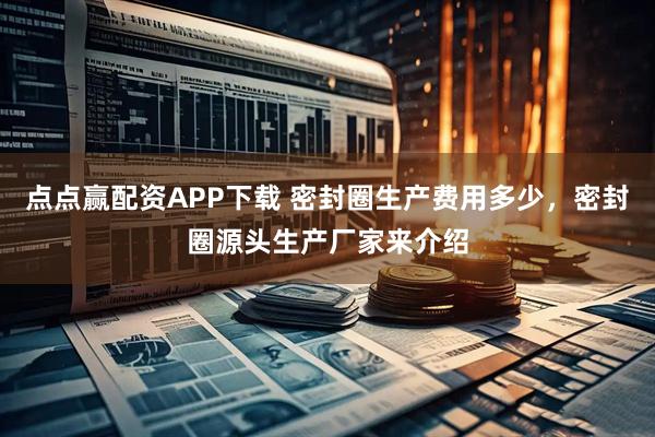 点点赢配资APP下载 密封圈生产费用多少，密封圈源头生产厂家来介绍